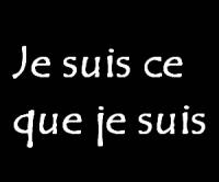  .*I AM WHAT I AM *.