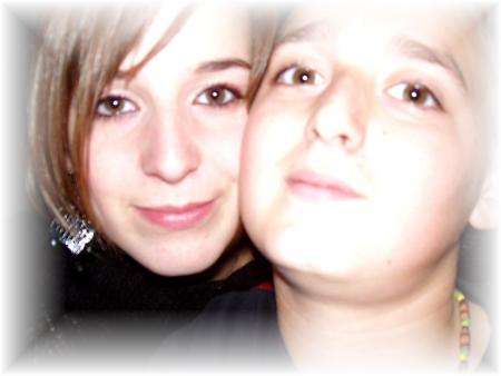 mon ti frére et moi !!